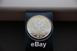 Silver big coin 1996 Animals of the World hedgehog JEZ (lat. Erinaceus) 1 OZ