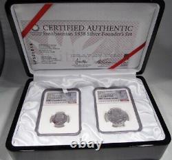 Smithsonian 1838.999 Silver Founder's Set $10 Eagle Victoria Sovereign AL934