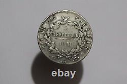 Spain 10 Reales 1821 Silver Sharp Details B53 #z8136