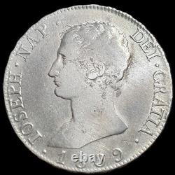 Spain Hispaniarum Joseph Napoleon 20 Reales 1809 M AI