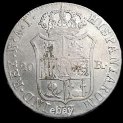 Spain Hispaniarum Joseph Napoleon 20 Reales 1809 M AI