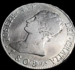 Spain Hispaniarum Joseph Napoleon 20 Reales 1809 M AI