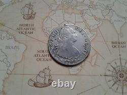 Spanish Colonial 8 Reales Silver 1796 CAROLUS IIII