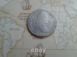 Spanish Colonial Bolivia 1825 JL-Potosi Silver 8 Reales