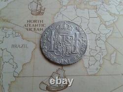 Spanish Colonial Bolivia 1825 JL-Potosi Silver 8 Reales