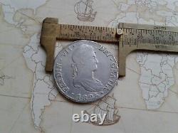 Spanish Colonial Bolivia 1825 JL-Potosi Silver 8 Reales