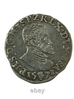 Spanish Netherlands 1? 10 ecu Philip II year 1571