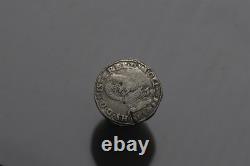 Spanish Netherlands 1/5 Philipsdaalder 1566 SILVER 6.22Gr B91 #K3014