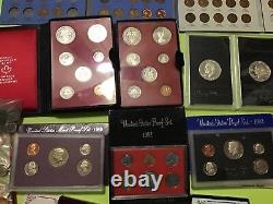 Sterling Silver BOOK OF Coins- Mix. LOT