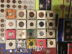 Sterling Silver BOOK OF Coins- Mix. LOT