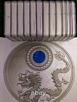 Swarovski Birthstone Crystal Silver Proof Coin PF70 Ultra Cameo 2016 S$5 FULL Yr