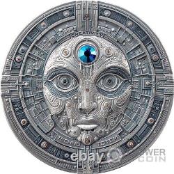THE CREATOR 2 Oz Silver Coin 1000 Satoshi United Crypto States 2025