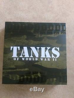 Tanks of World War Il TUVALU Silver $1 Colorized Proof 5 coin set Box & COA 2010