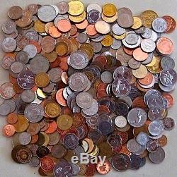 Ten Pounds of Foreign World Coins With Guaranteed Ten Silver Coins