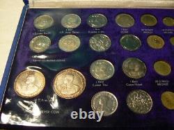 Thailand Rama IX Official Royal Mint 1970, 34 Piece Mint Set with Case