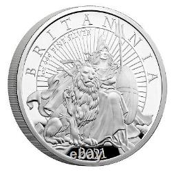 The Britannia 2021 UK One-Ounce Silver Proof Coin