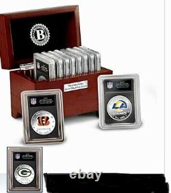 The Complete NFL Legal Tender Silver Dollar Collection/FREE NEXT DAY AIR