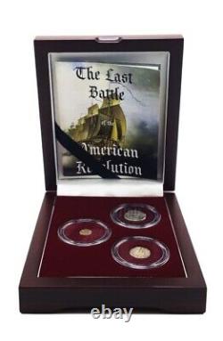 The Last Battle American Revolution. Silver Datia, Gold Fanam, Silver rupee