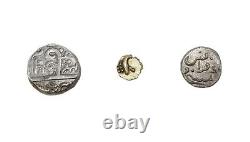 The Last Battle American Revolution. Silver Datia, Gold Fanam, Silver rupee