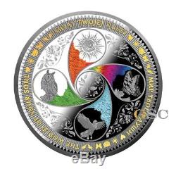 The World Of Your Soul 8 Oz. 25$ silver coin Niue Island 2017