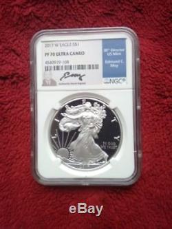 The silver eagle is the world's most sought after investor grade coin. 999 fine