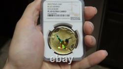 Togo 100 Francs Holographic Blue bird NGC Graded Proof Like (PL) 69 UltraRare
