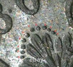 Top Grade British India Victoria Silver Rupee 1862 Possibly 0/11 Dots HV23