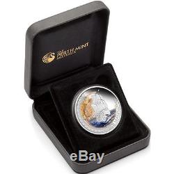 Tuvalu 2012 $1 Ships that Changed the World Mayflower 1 Oz Silver Proof Coin