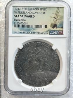 U23354 1742 netherland and 1duc w friesland dav 1834 sea salvaged Shipwr G2U