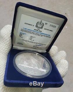 UNC Worlds 1st FIRST 5 Oz Silver Legal Tender Coin Western Samoa UNC 1986.999