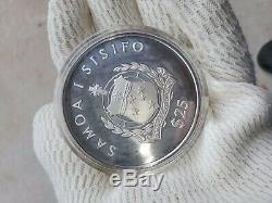 UNC Worlds 1st FIRST 5 Oz Silver Legal Tender Coin Western Samoa UNC 1986.999