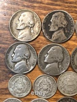 US & World Silver Coin Collection 4.4 Oz. Lot 35%-90% Obsolete Silver