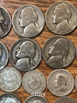 US & World Silver Coin Collection 4.4 Oz. Lot 35%-90% Obsolete Silver