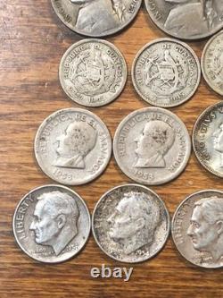 US & World Silver Coin Collection 4.4 Oz. Lot 35%-90% Obsolete Silver