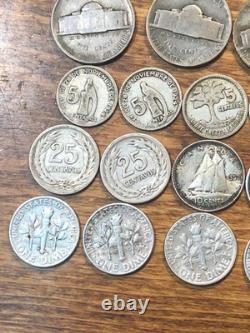 US & World Silver Coin Collection 4.4 Oz. Lot 35%-90% Obsolete Silver