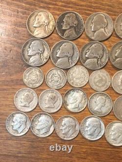 US & World Silver Coin Collection 4.4 Oz. Lot 35%-90% Obsolete Silver