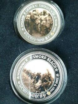 U S COLLECTIBLES 75th ANNIVERSARY D-DAY PROOF COLLECTION World War II