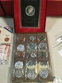 U. S. Collection Silver Coins Proofs 32lbs+ Wheatbacks, Canadian & World + Paper