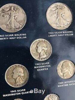 U. S. Commemorative Gallery World War II Historic Silver Coin Collection Box Set