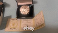 Ukrainian Silver Proof Commemorative 11 Coins Collection Italy & China Too