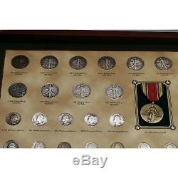 Ultimate World War II US Coin Collection Walking Liberty Washington Jefferson