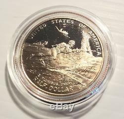 Us Mint 1991 Gold & Silver 3-coin World War II 50th Anniversary Proof Set Coa
