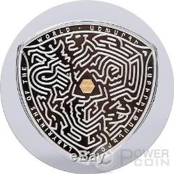 VAALS Labyrinths Of The World 2 Oz Silver Coin 5000 Dram Armenia 2016