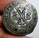 Very Rare Medieval France Burgundy Duchy Charles I The Bold Silver 1 Gros 1474