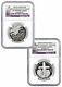 Vatican Silver Proof Coins Ngc Pf70 Uc World Day Of Peace Set Of 2 2016 Sku46605