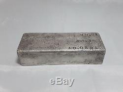 Vintage Cast World Wide Coin Investments Limited 99.61 Oz. 999+ Silver Bar