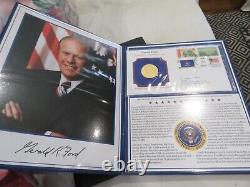 Vintage Gerald Ford Commemorative Coin & Abraham Lincoln 200th Anniversary Coins