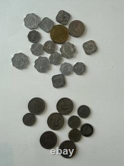 Vintage World Coin Lot 70+ Estate Collection Old Silver European Asia WWII Coins