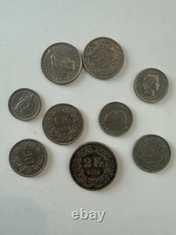 Vintage World Coin Lot 70+ Estate Collection Old Silver European Asia WWII Coins