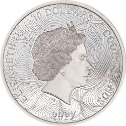 WAVE Silverland 2 Oz Silver Coin $10 Cook Islands 2023